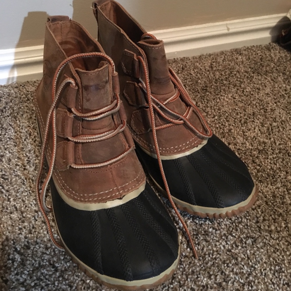 Sorel duck booties